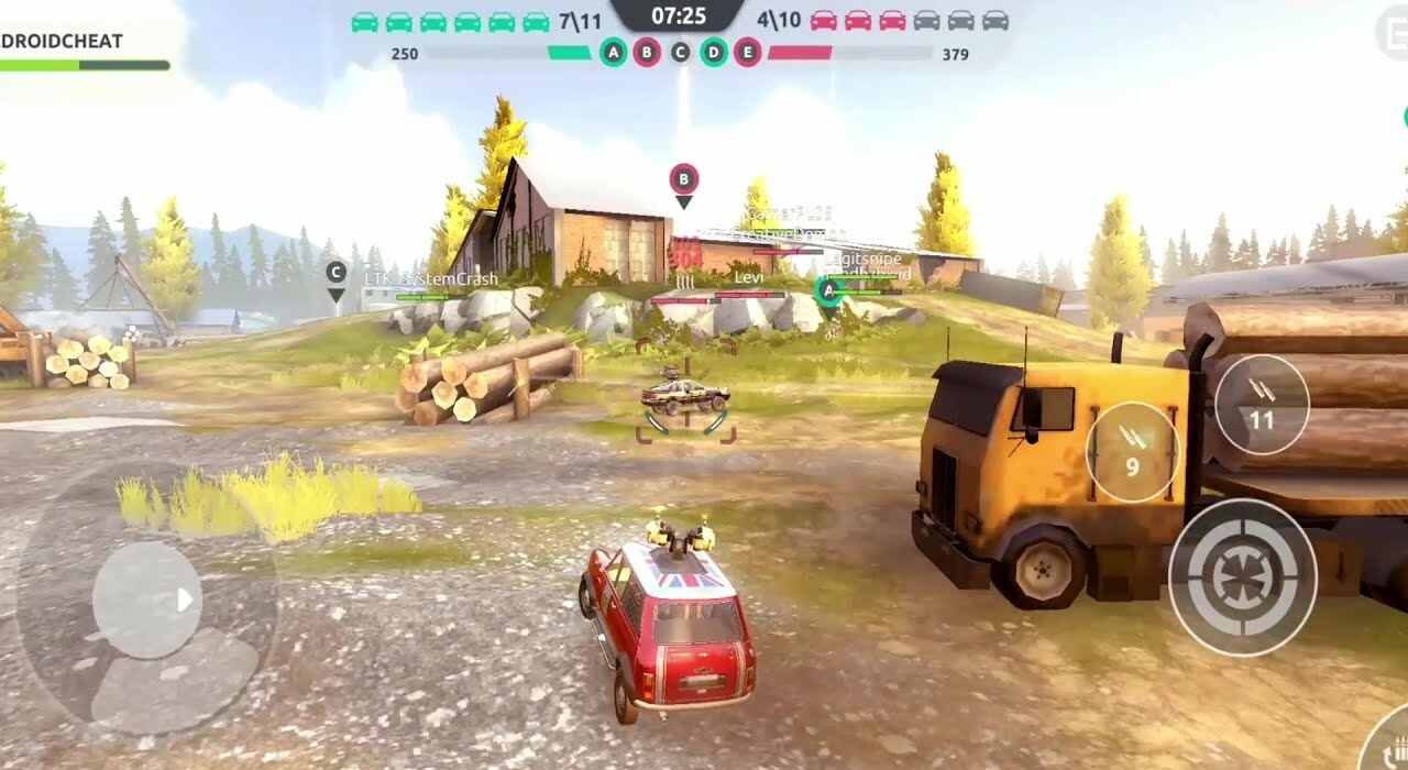 Steel Rage- Mech Cars PvP War MOD